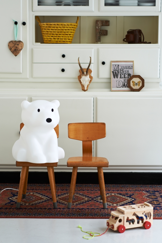 Lampe nanuk mr maria-lampe enfant design-lampe ours blanc