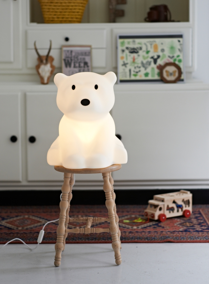lampe nanuk mr maria lampe design enfant chambre enfant dutch design studio lampe ours