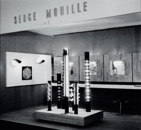 Colonnes lumineuses, Serge Mouille